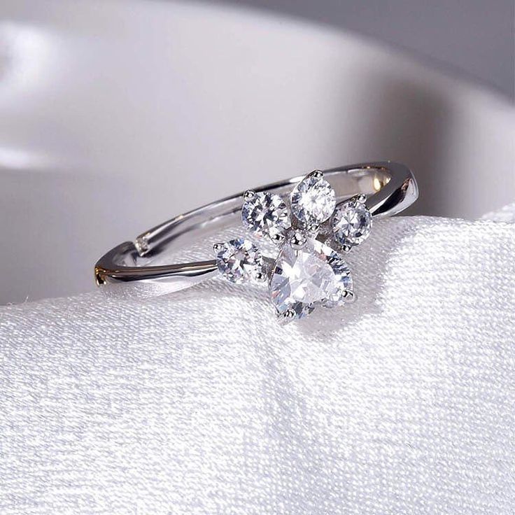 Furr Ever Silver Ring