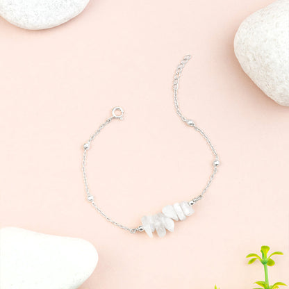 Saumya Moonstone Nurturing Bracelet |silver