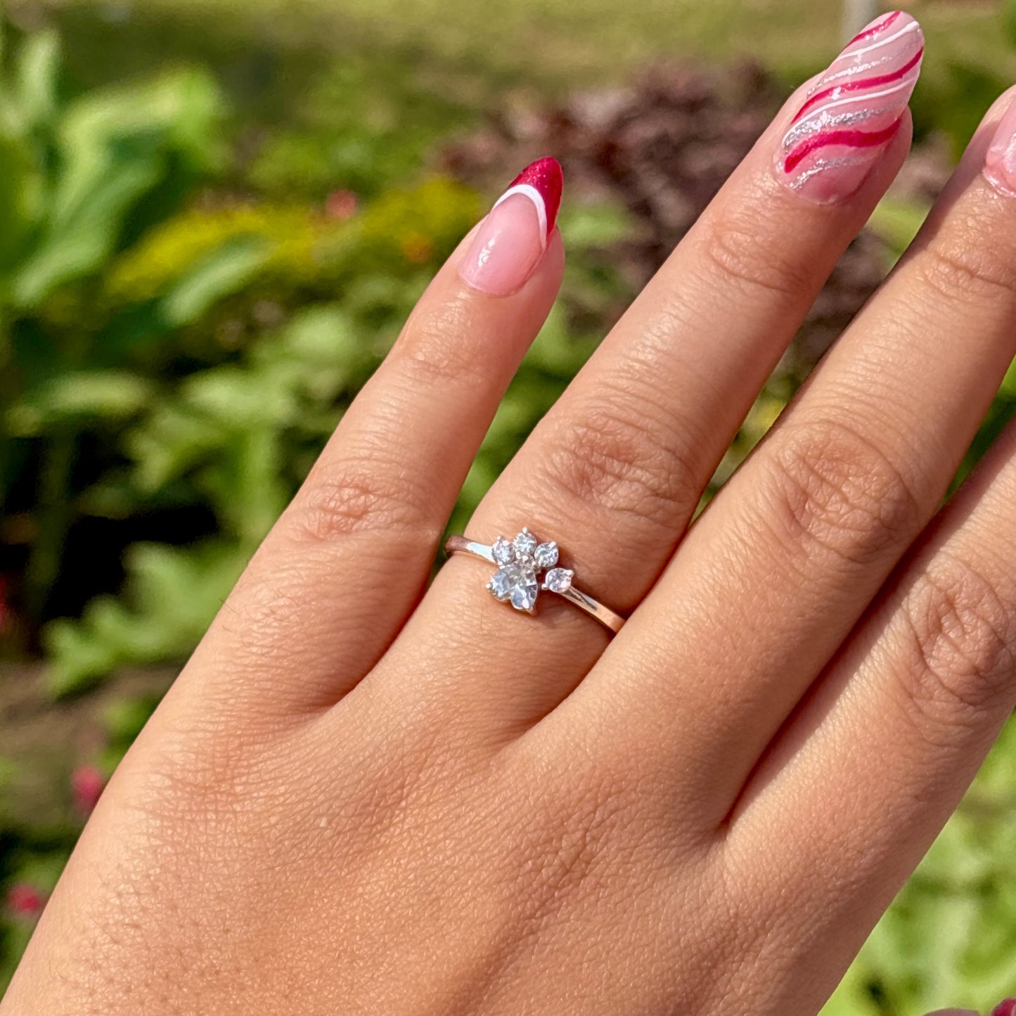 Furr Ever Silver Ring