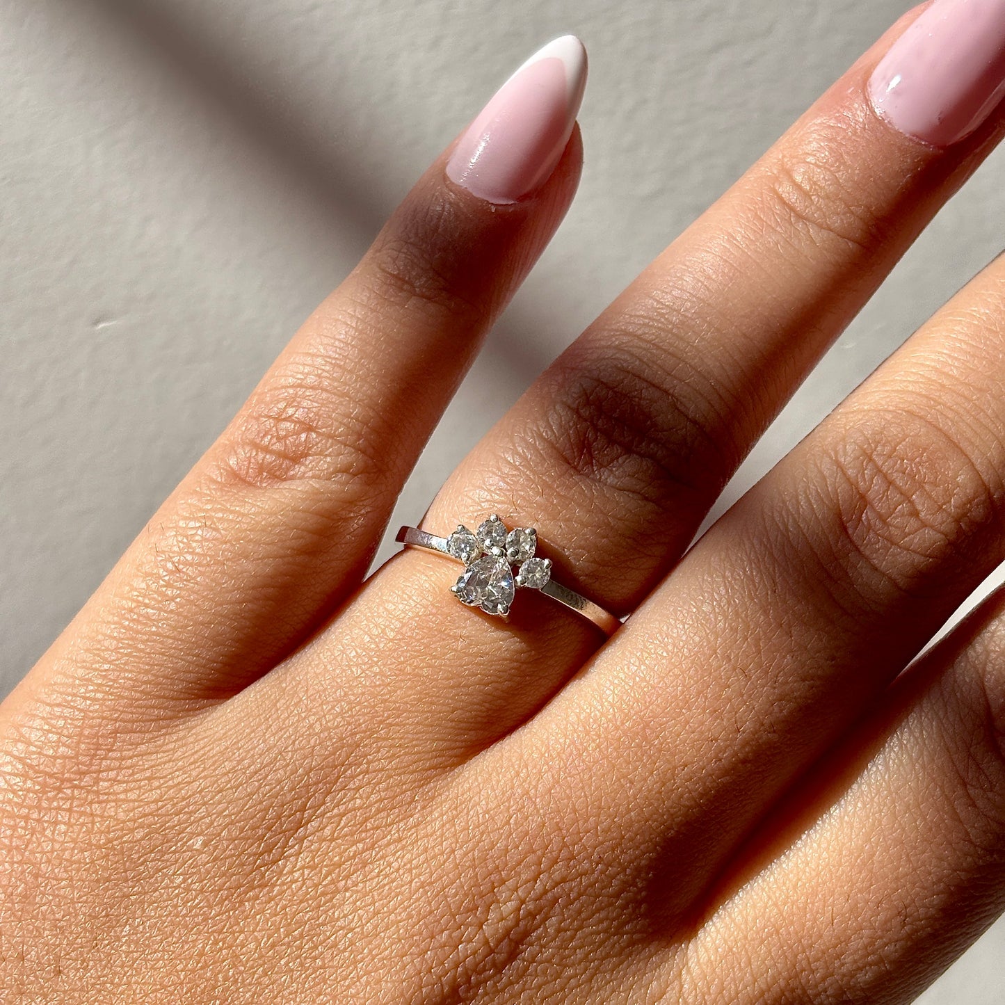 Furr Ever Silver Ring