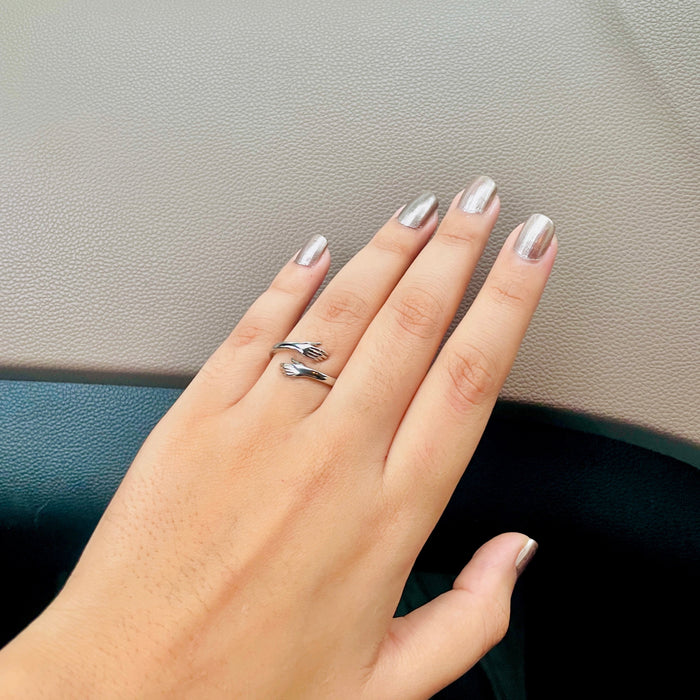 Hug Ring | Silver