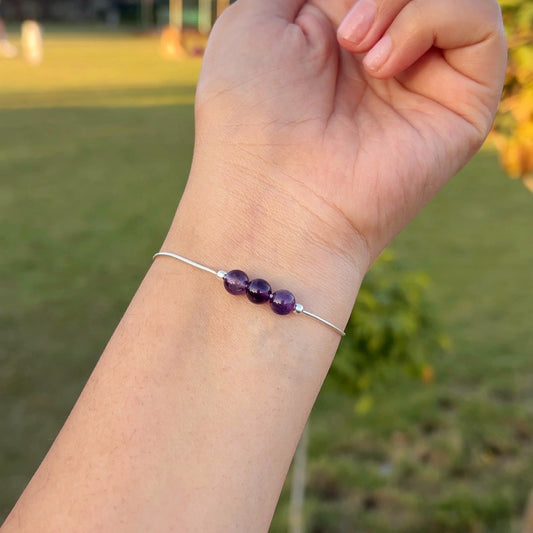 Aura Amethyst: Bracelet for Positive Energy and Peace