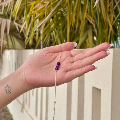 Aura Amethyst: Bracelet for Positive Energy and Peace