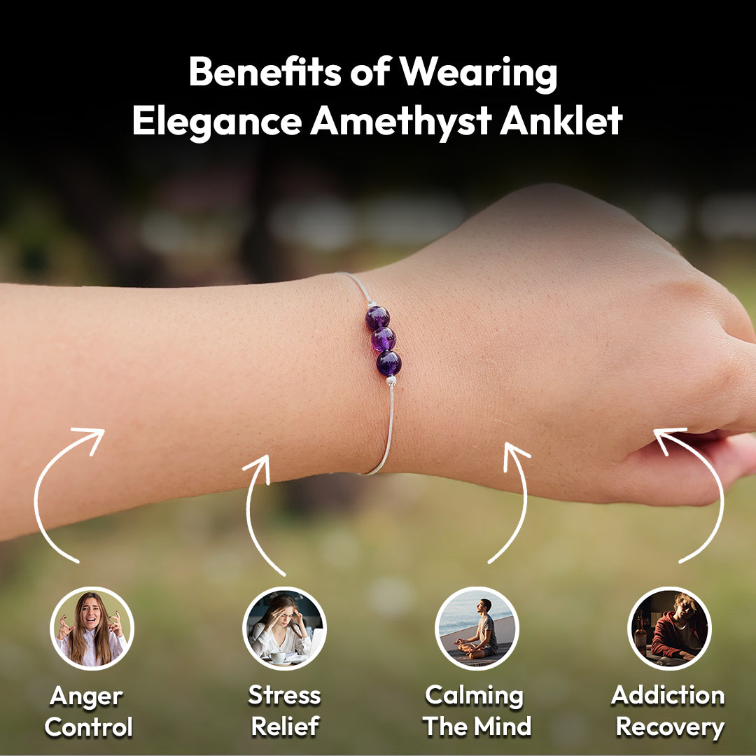 Aura Amethyst: Bracelet for Positive Energy and Peace