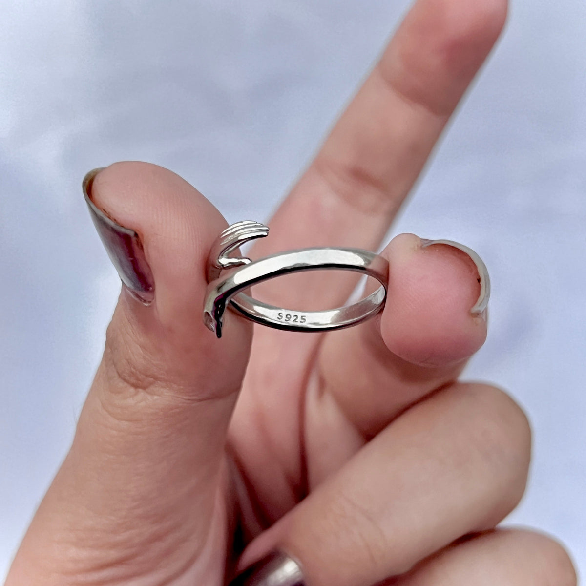 Hug Ring | Silver