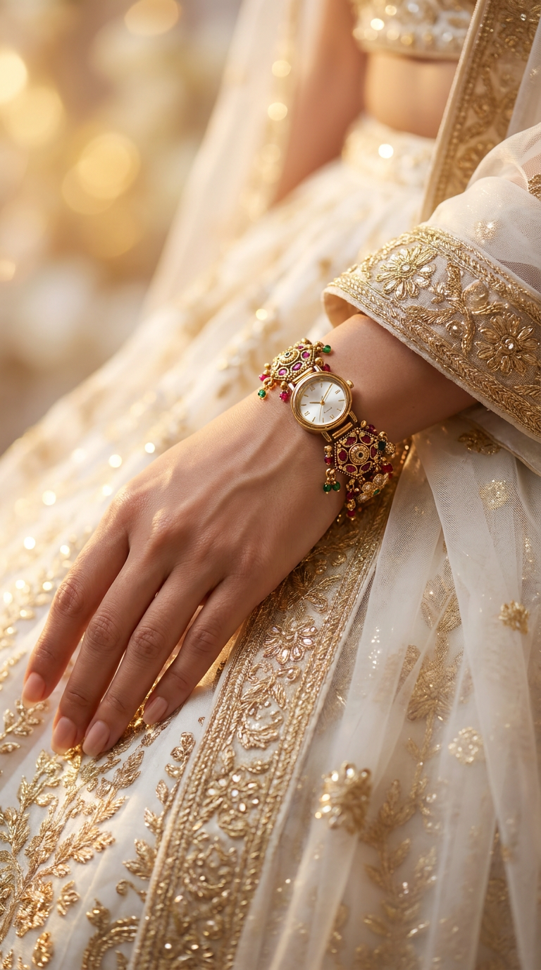 Heritage Luxury Hex Rajwadi Watch for Women