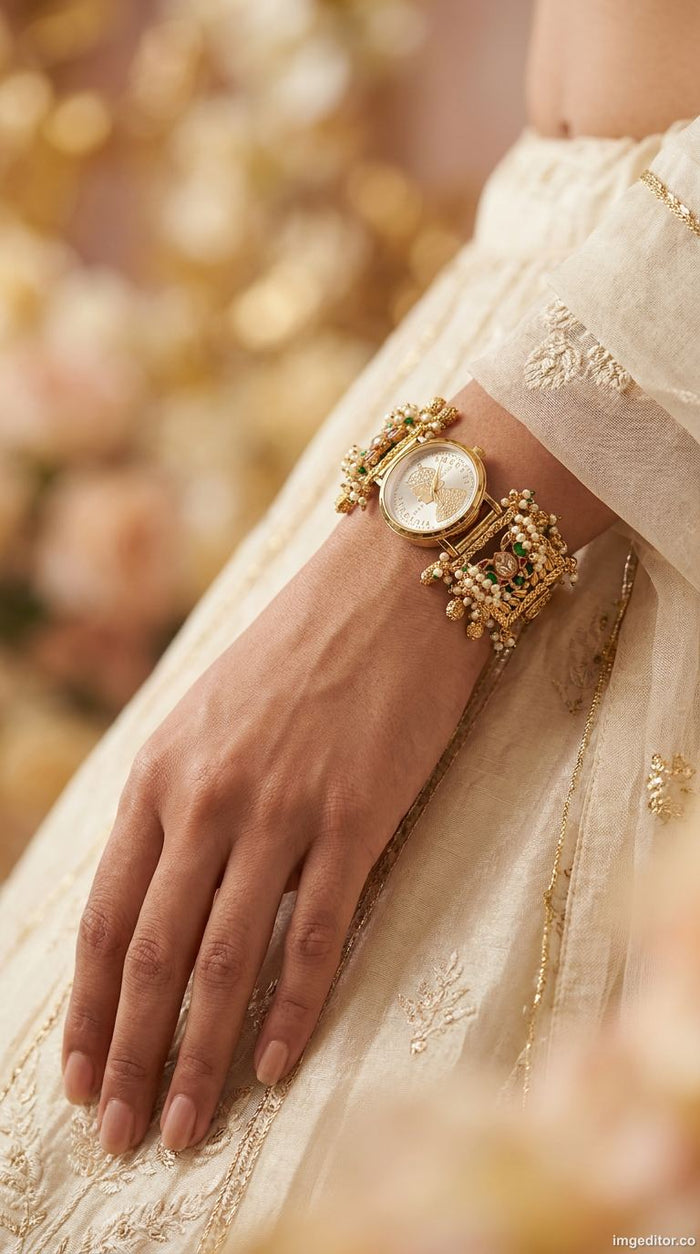 Rare Victorian White Dial Heritage Watch for Women